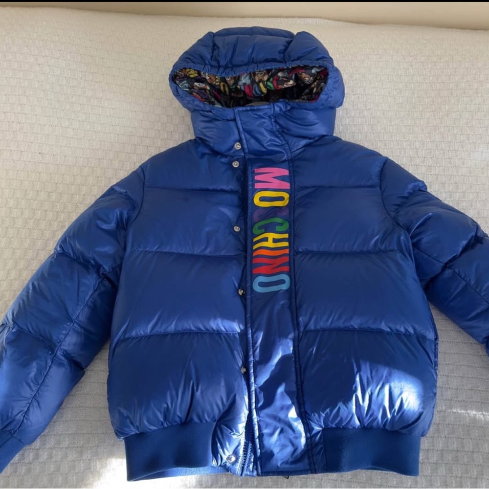 Kids Blue Puffer Jacket